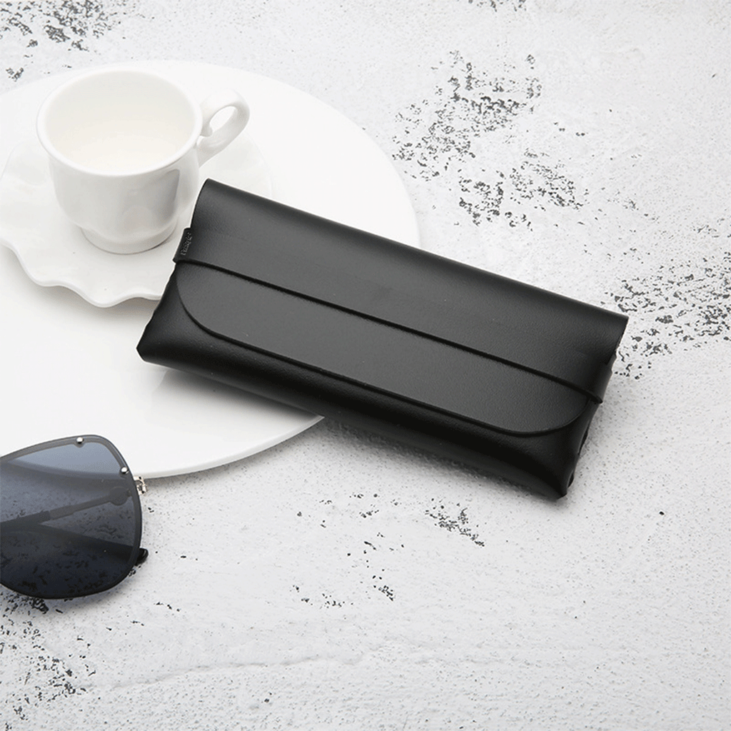 Set 10 Lavete Microfibra pentru Ochelari si Toc de Ochelari Negru, Imprimeu Pisica Cocheta cu Ochelari, Lavete Curatare 