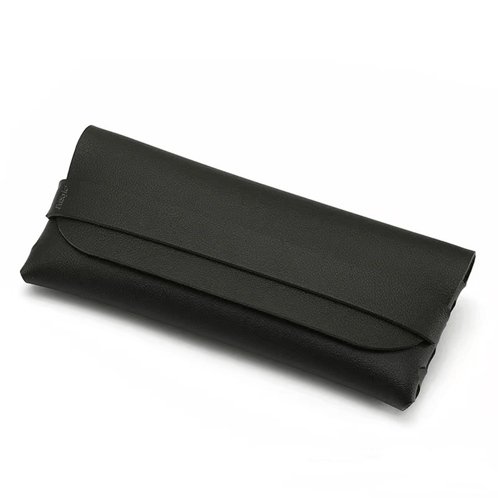 Set 10 Lavete Microfibra pentru Ochelari si Toc de Ochelari Negru, Imprimeu Pisica Cocheta cu Ochelari, Lavete Curatare 