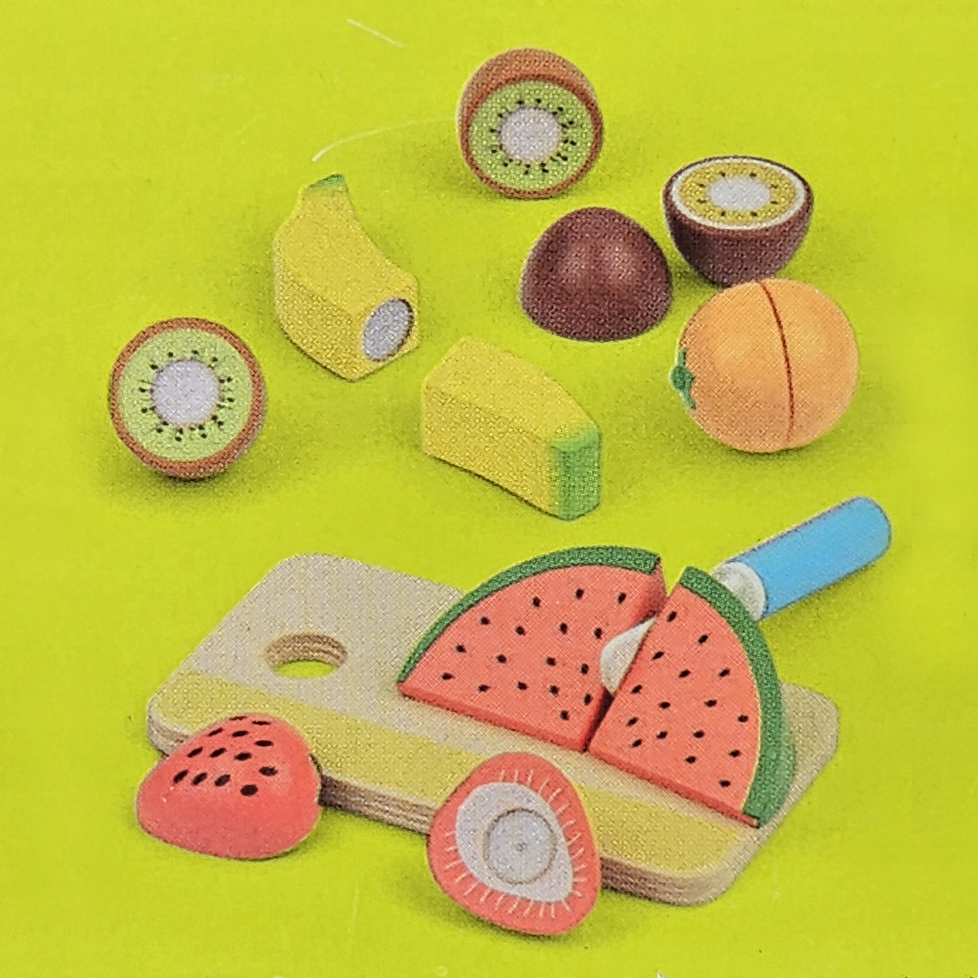 Set Jucarii Montessori Taiat din Lemn