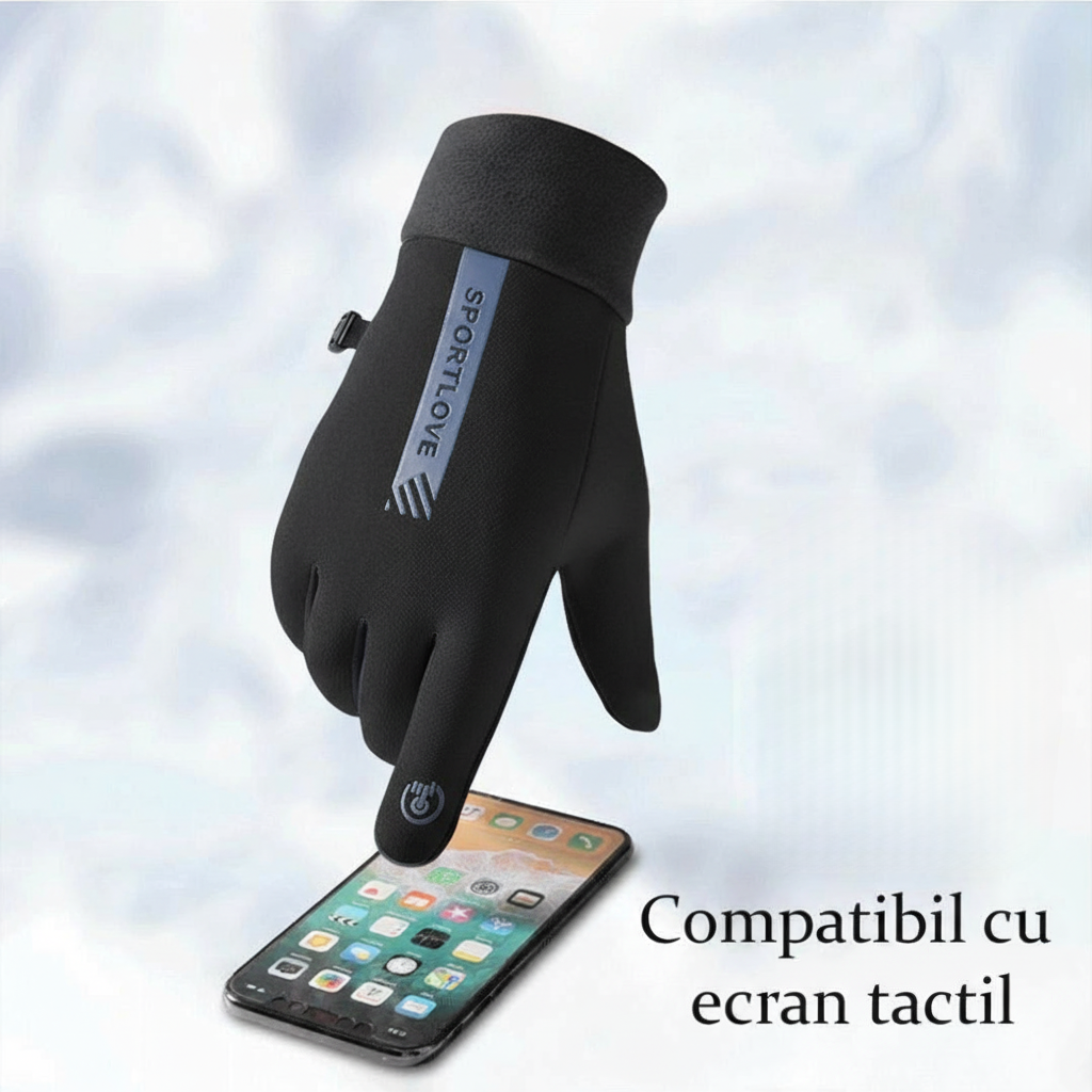 Manusi Reistente pentru Barbati Model cu Accente Colorate