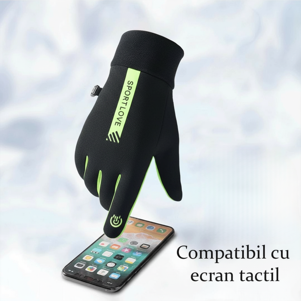 Manusi Reistente pentru Barbati Model cu Accente Colorate