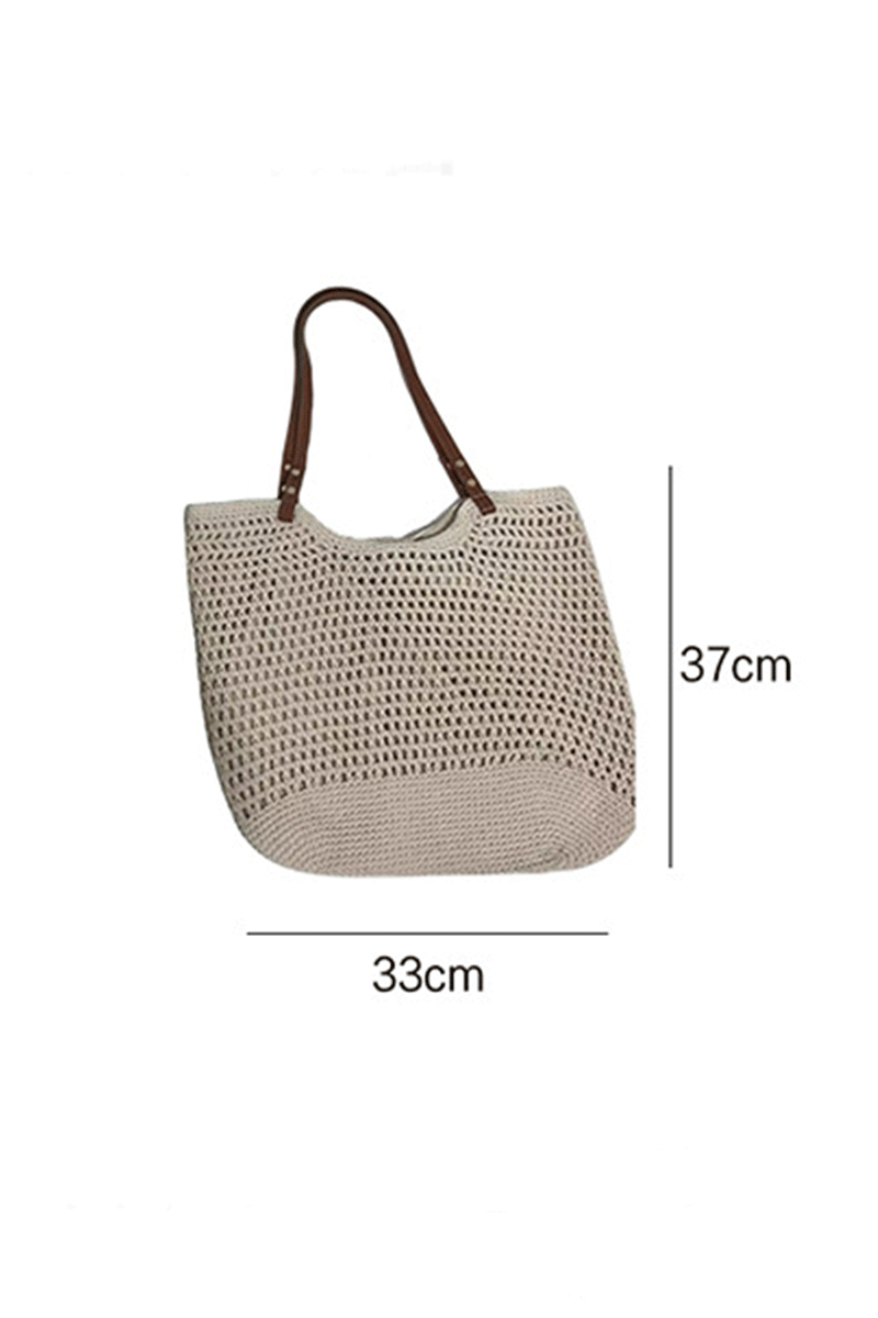 Geanta Crosetata pentru Femei Model Vintage Boho Chic de Umar
