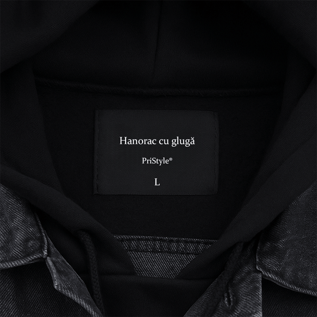 Geaca Denim, Hanorac cu Gluga