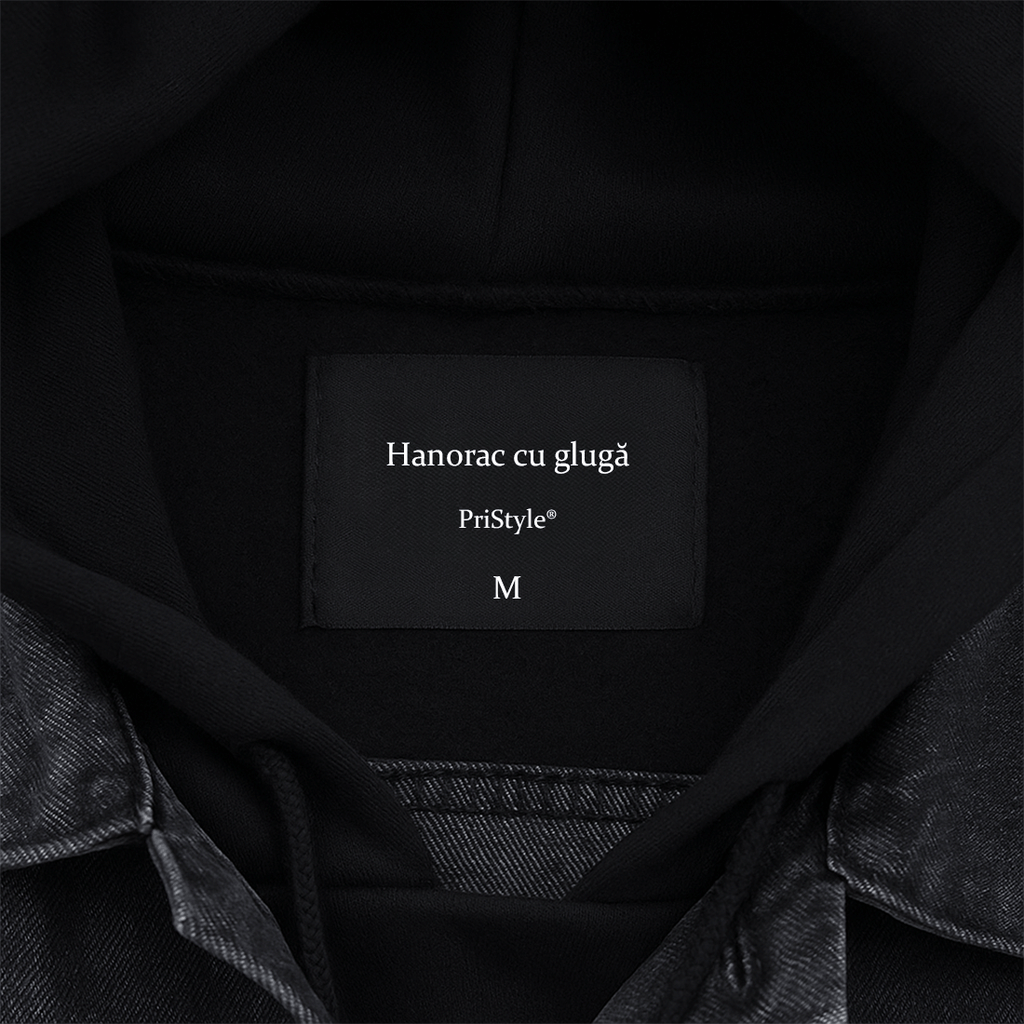 Geaca Denim, Hanorac cu Gluga