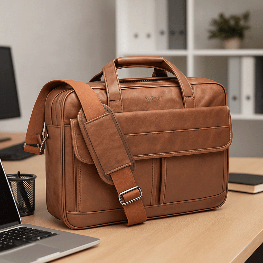 Geanta Multifunctionala pentru Barbati, pentru Documente si Laptop, cu Bretea Reglabila, Ideala pentru Birou, Scoala si 