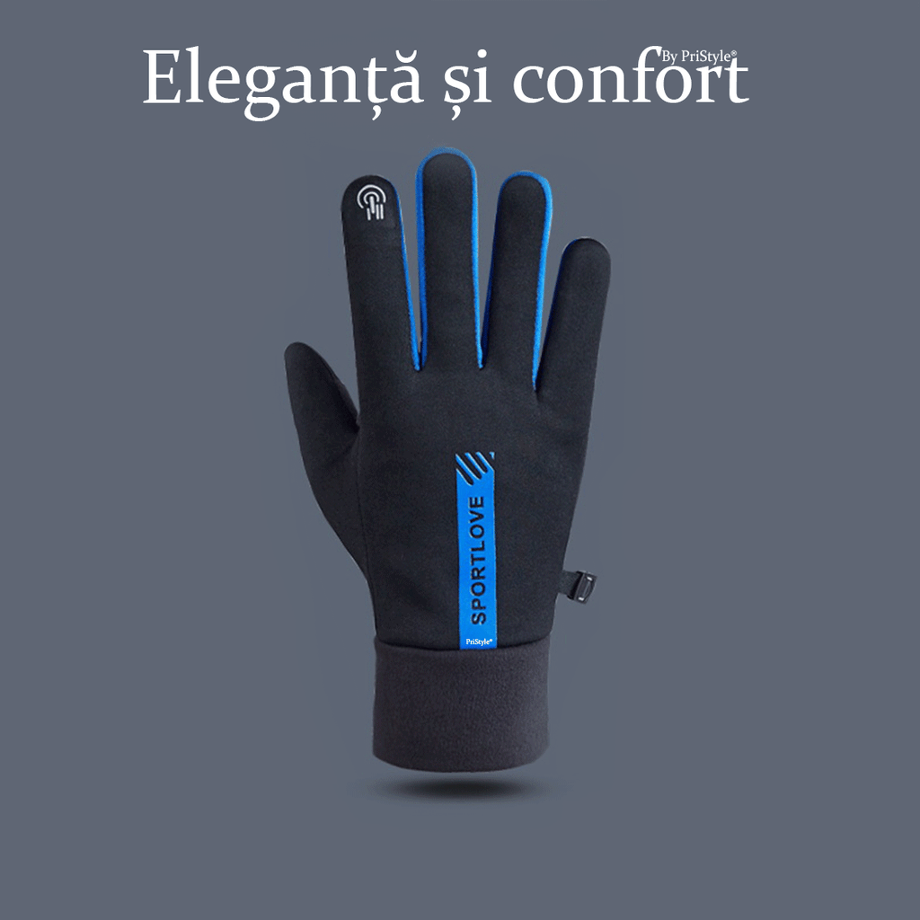 Manusi Reistente pentru Barbati Model cu Accente Colorate