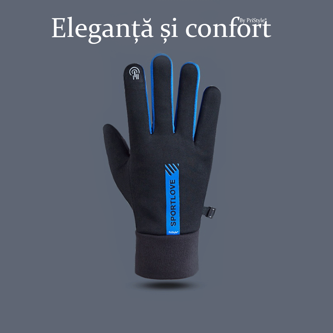 Manusi Reistente pentru Barbati Model cu Accente Colorate