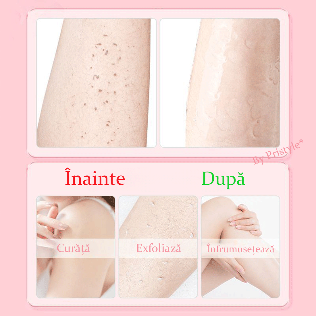 Manusa Exfolianta Corp – Indeparteaza Celulele Moarte si Impuritatile, Piele Fina si Catifelata, Ideala pentru Dus si Ba