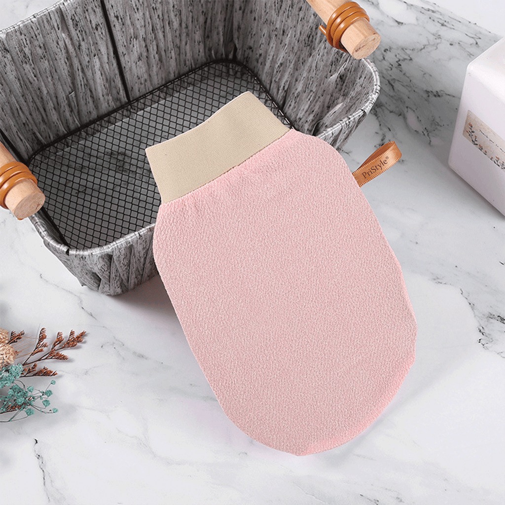 Set 3 Manusi Exfoliante Corp – Indeparteaza Celulele Moarte si Impuritatile, Piele Fina si Catifelata, Ideale pentru Dus