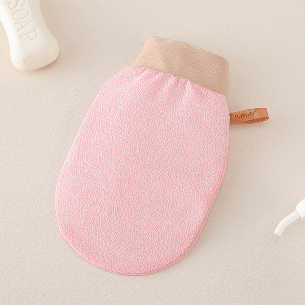 Set 5 Manusi Exfoliante Corp – Indeparteaza Celulele Moarte si Impuritatile, Piele Fina si Catifelata, Ideale pentru Dus