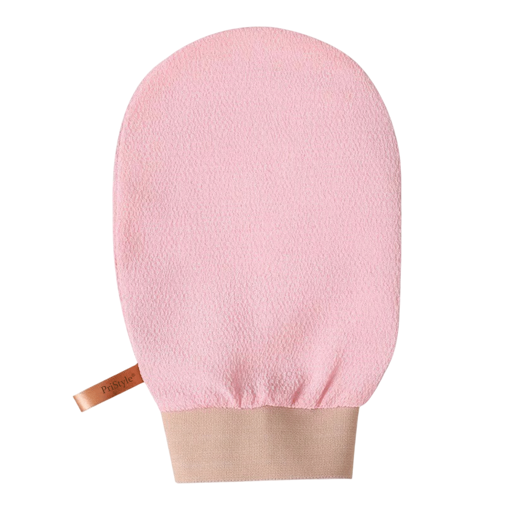 Set 4 Manusi Exfoliante Corp – Indeparteaza Celulele Moarte si Impuritatile, Piele Fina si Catifelata, Ideale pentru Dus