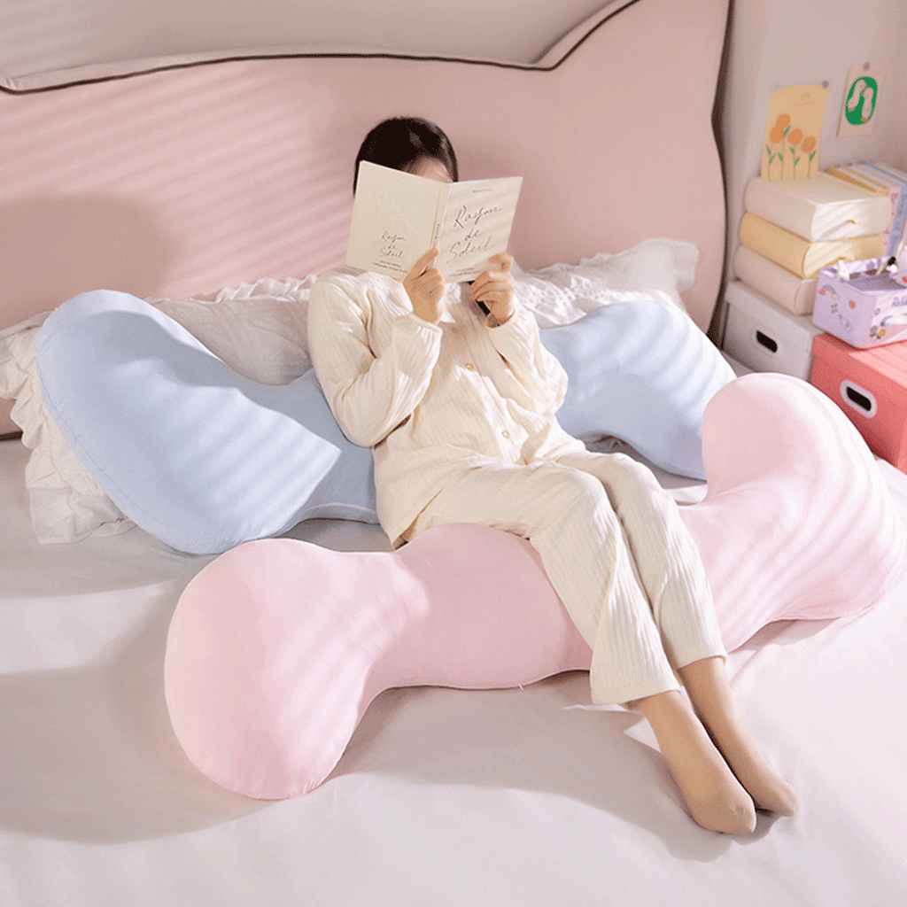 Perna pentru Corp Tip Body Pillow pentru Dormit Lateral, cu Efect Racoritor, Design Ergonomic, Suport pentru Spate