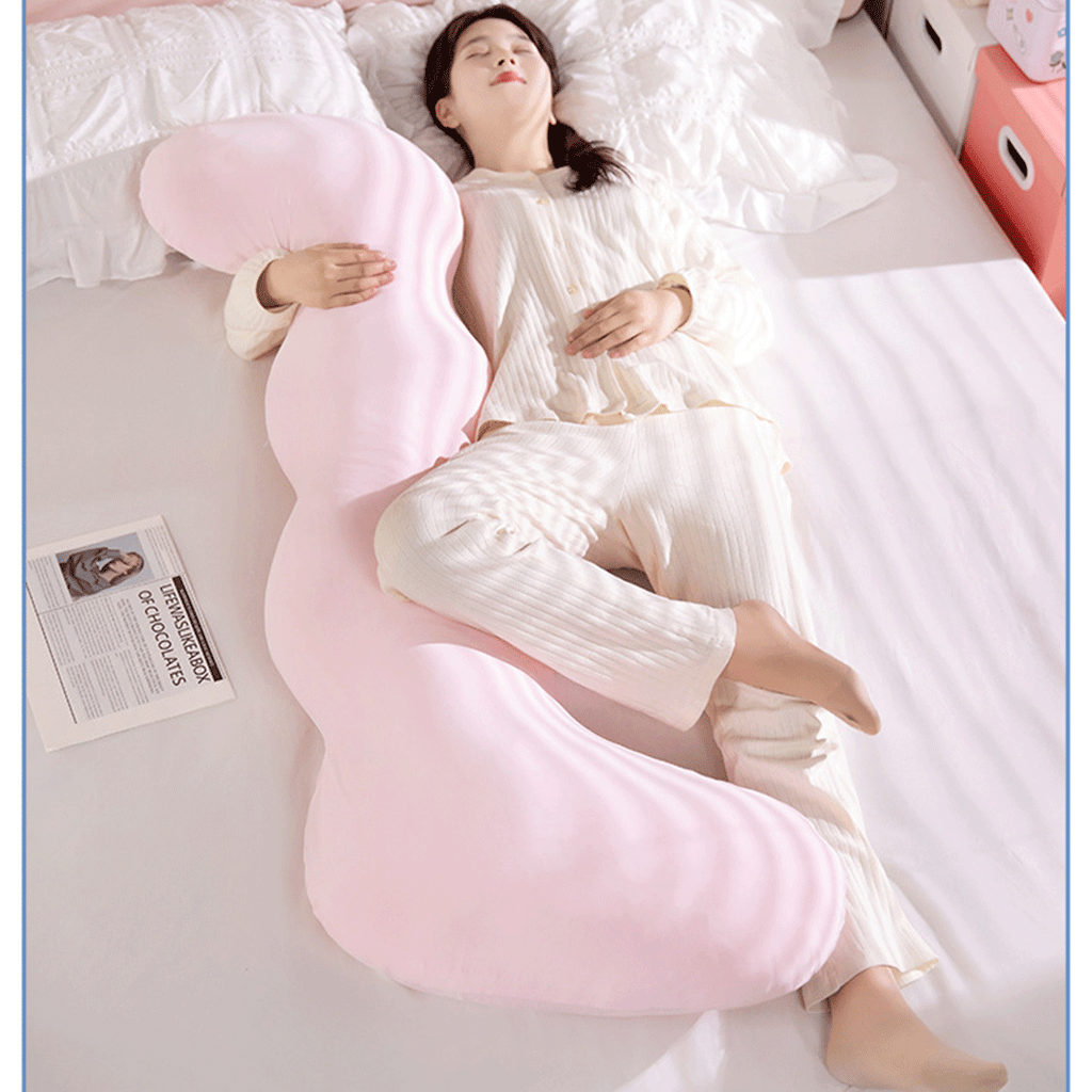 Perna pentru Corp Tip Body Pillow pentru Dormit Lateral, cu Efect Racoritor, Design Ergonomic, Suport pentru Spate