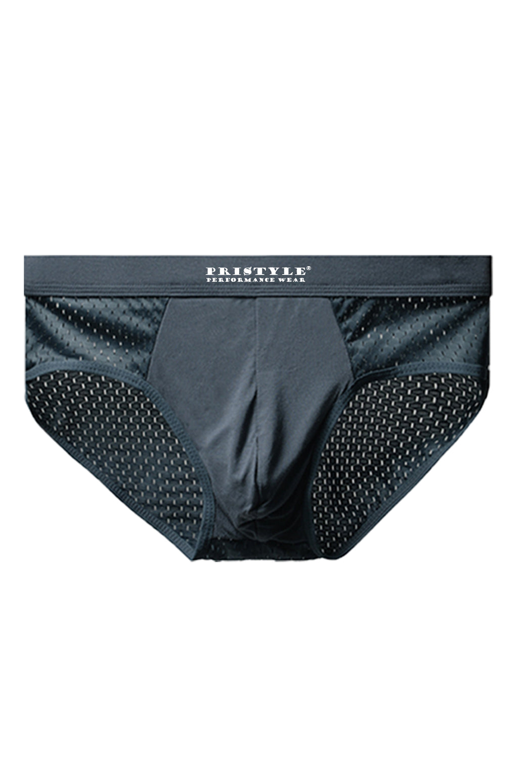 Chiloti barbati, PriStyle, uscare rapida, ventilare puternica, verde inchis, 2XL