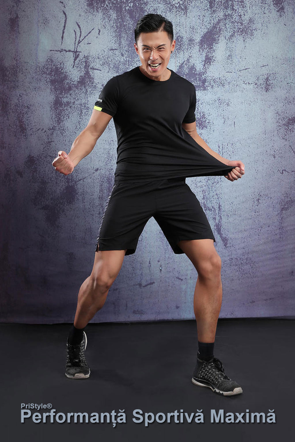 Tricou Gandit Special pentru Activitati Sportive si Evaporarea Rapida a Transpiratiei, ideal pentru Sport, Fitness sau S