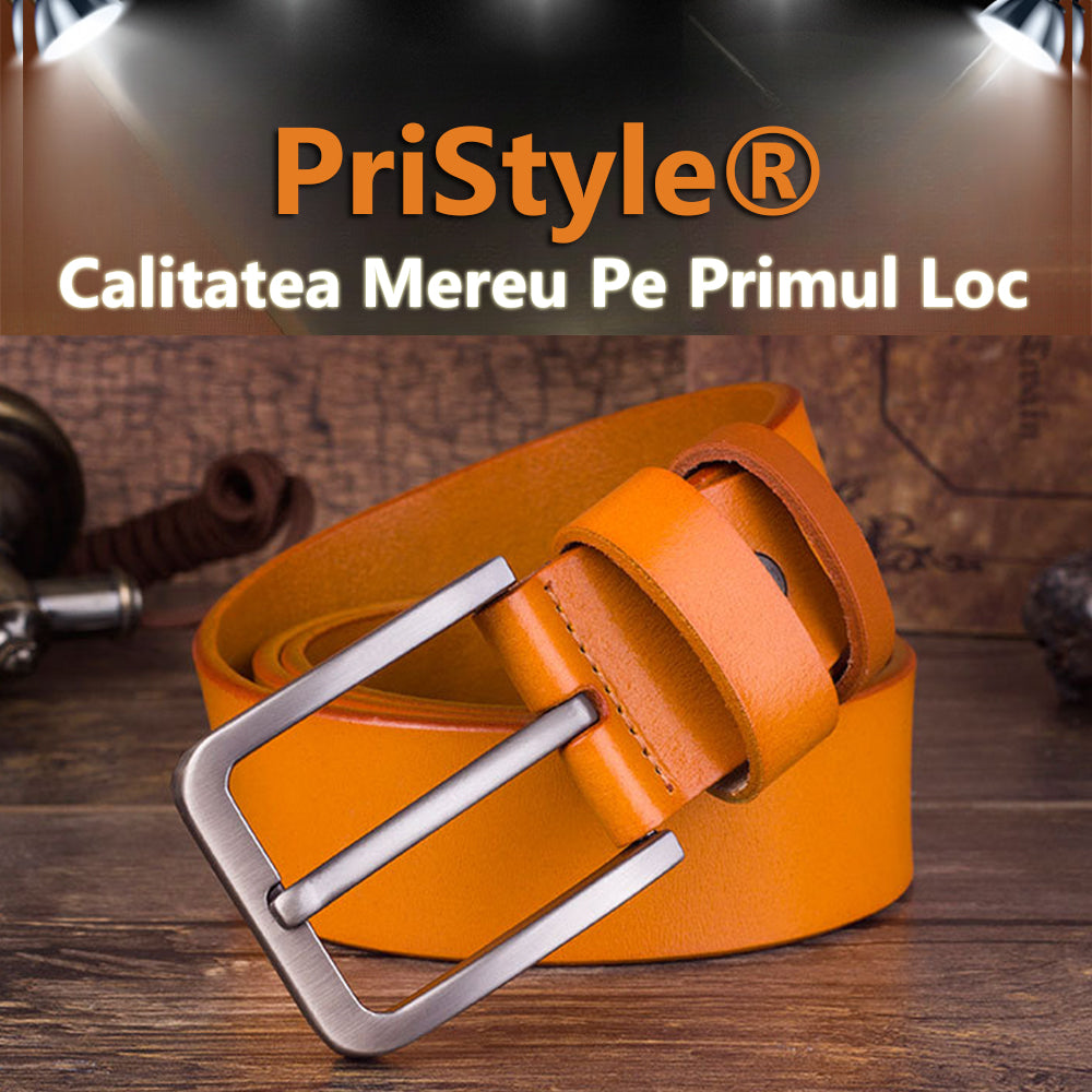 Set Portofel pentru Barbati din Piele Naturala de Calitate Superioara si Curea, Elegant si Durabil, 20 buzunare, cu Dubl
