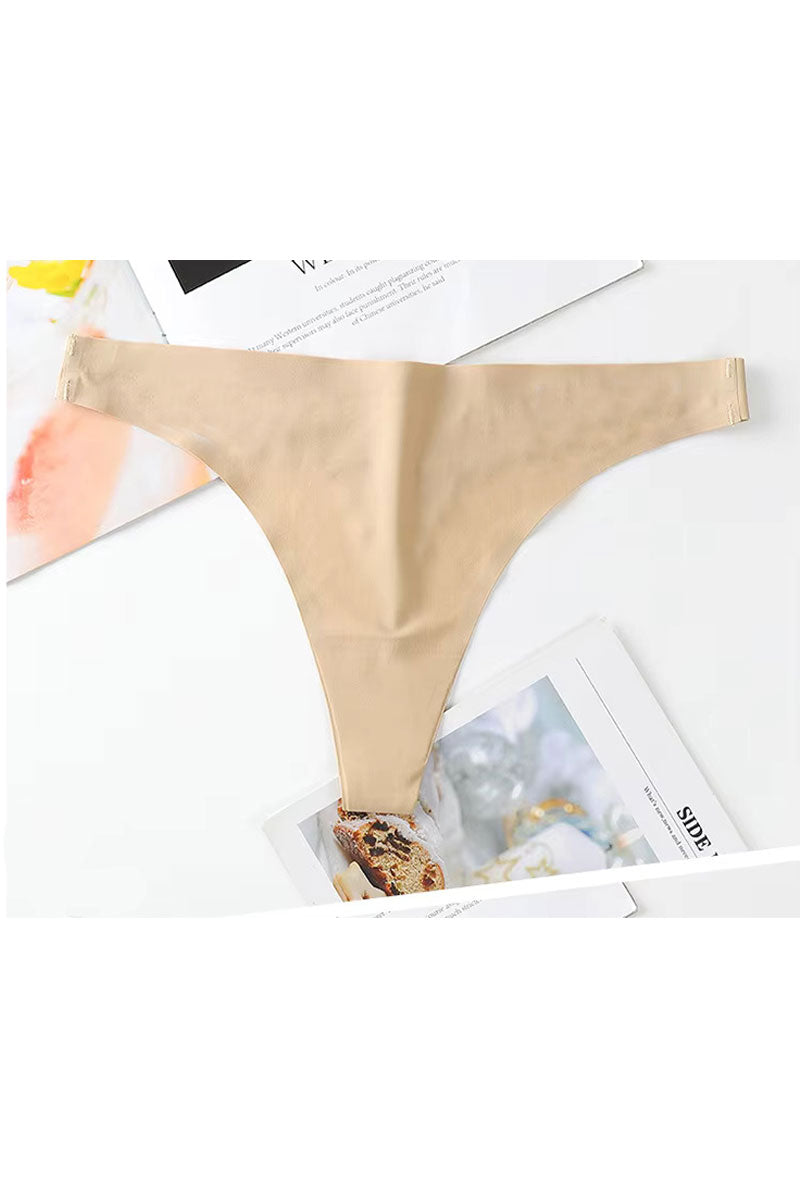 Chiloti de dama Premium tip Tanga, Satinati, Respirabili si Sexy, Fara Cusatura