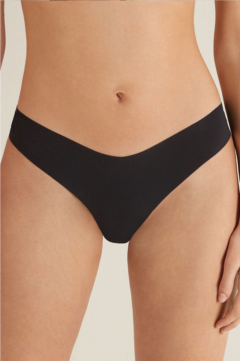 Chiloti de dama Premium tip Tanga, Satinati, Respirabili si Sexy, Fara Cusatura