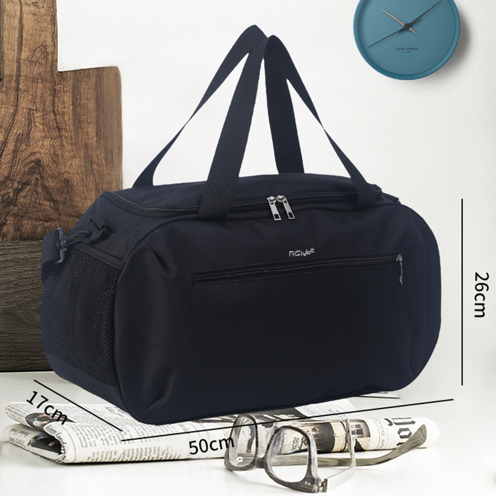 Rucsac pentru echipament de fitness, pentru incaltaminte de sport sau haine de schimb, 42x34cm, Poliester, PriStyle - 65