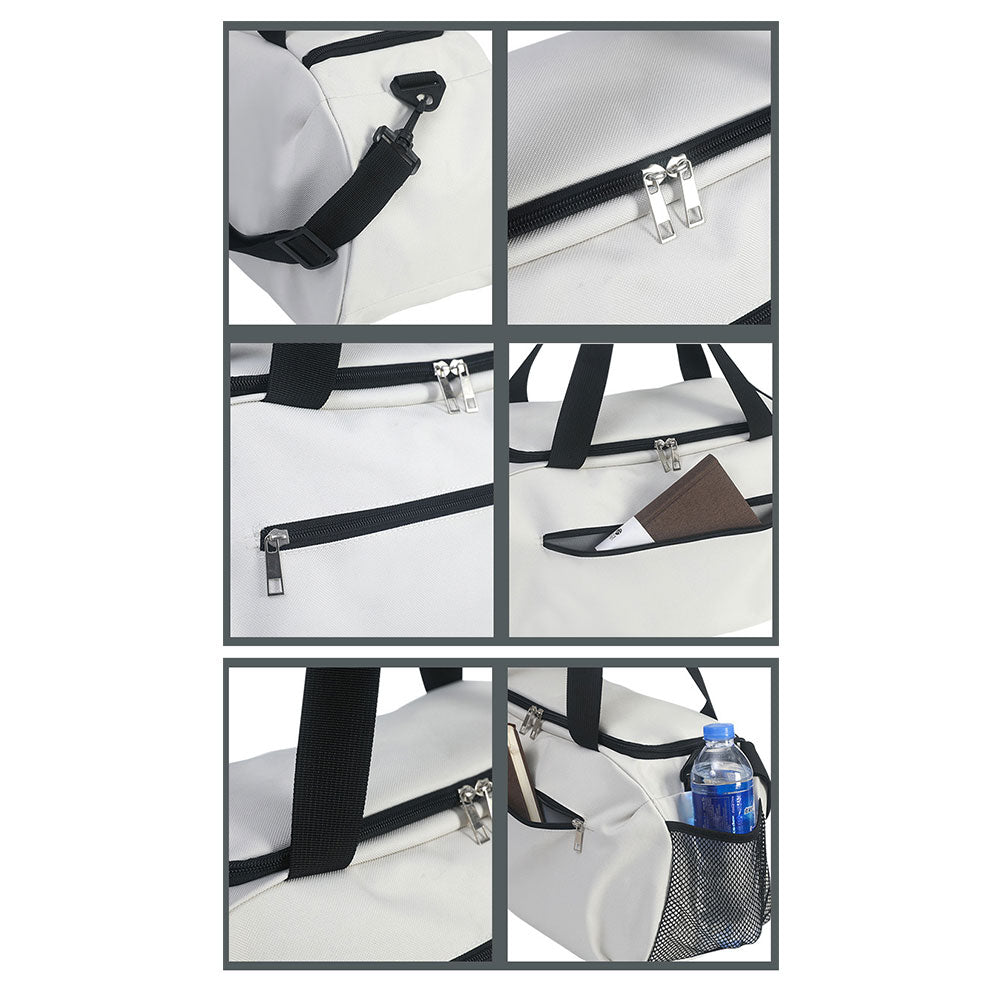 Rucsac pentru echipament de fitness, pentru incaltaminte de sport sau haine de schimb, 42x34cm, Poliester, PriStyle - 65