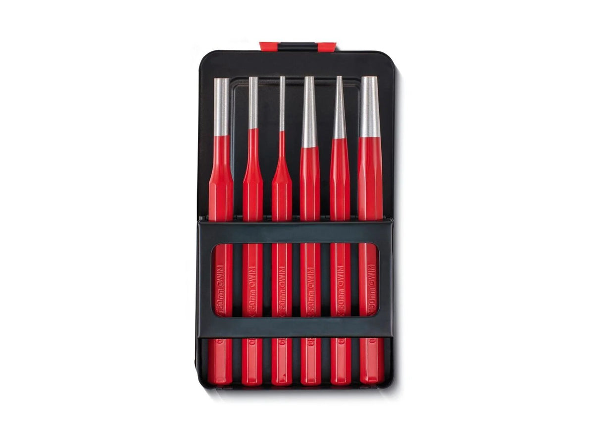 Set 6 Extractoare si Perforatoare, Dornuri si Punctatoare pentru scoaterea niturilor si bolturilor, Cutie Metal, Parksid