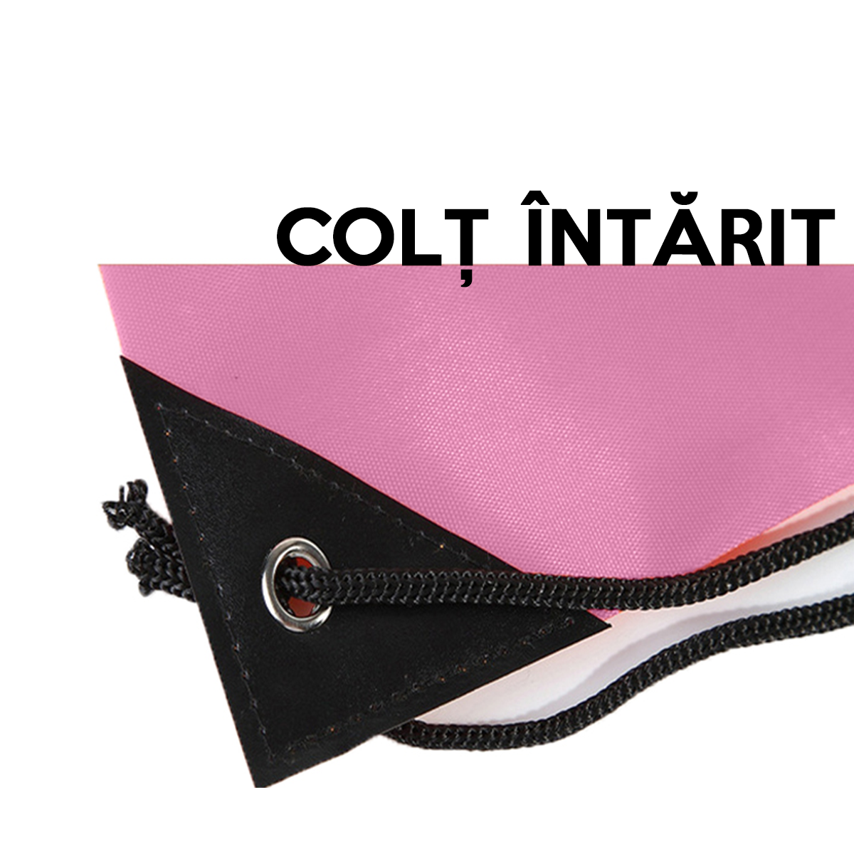 Rucsac usor si incapator pentru echipament de fitness, incaltaminte de sport sau haine de schimb, 42x34cm, Poliester, Pr