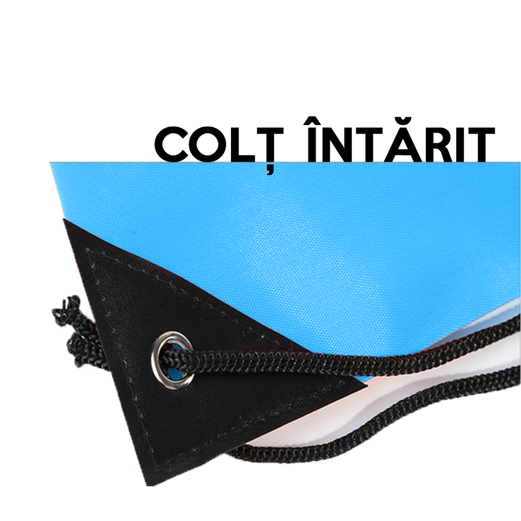 Rucsac rezistent pentru Incaltaminte de Sport, Haine de Schimb sau Echipament de Fitness, 42x34cm, Poliester, PriStyle®,
