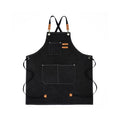 Sort de bucatarie, negru, material panza, cu buzunar