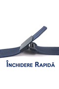 Set 4 Curele Rezistente pentru Barbati si Copii, fara Gauri, cu Inchidere Rapida si Usoara, Lungime Reglabila, PriStyle®