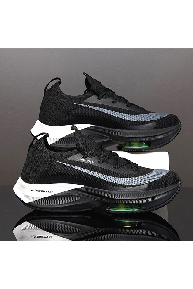 Pantofi Sport pentru Barbati si Femei, PriStyle® 2OOMx, Amortizare prin Camera de Aer, cu Talpa Ergonomica si Mesh Respi
