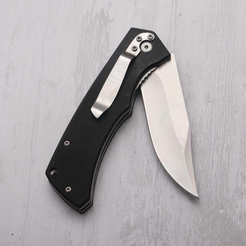 Cutit Pliabil Premium, tip Briceag, cu Sistem de Blocare Lama, pentru Camping, Vanatoare, Supravietuire si Bushcraft, La