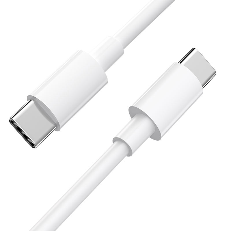 Cablu de Date si Incarcare, Type-C la Type-C, 5A, Super Fast Charging, 1m, Compatibil Samsung S20 si S21 Series, Huawei,
