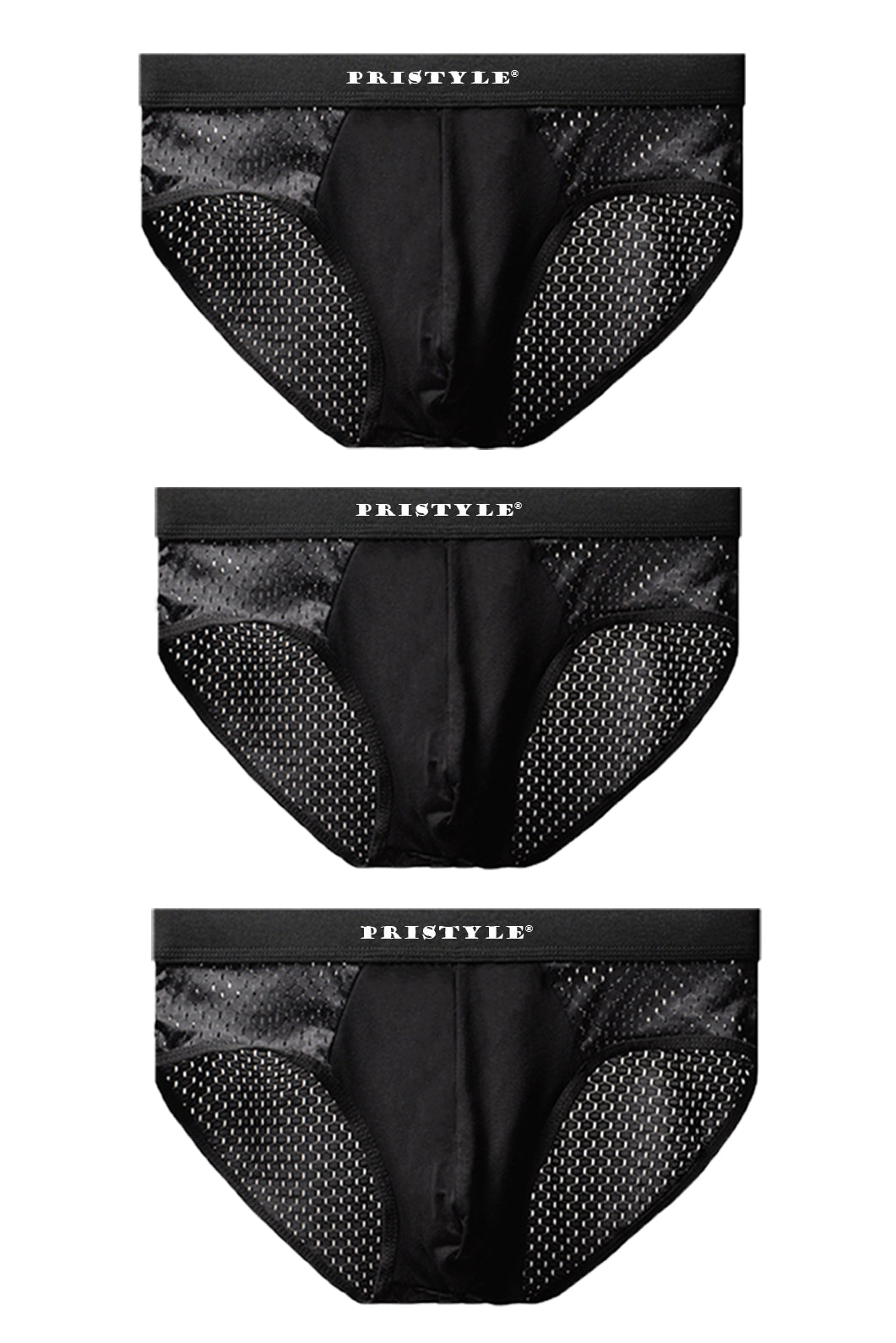 Set Lenjerie Respirabila, tip Chiloti, pentru Barbati sau Baieti, cu Uscare Rapida si Ventilare Puternica, Perfect pentr