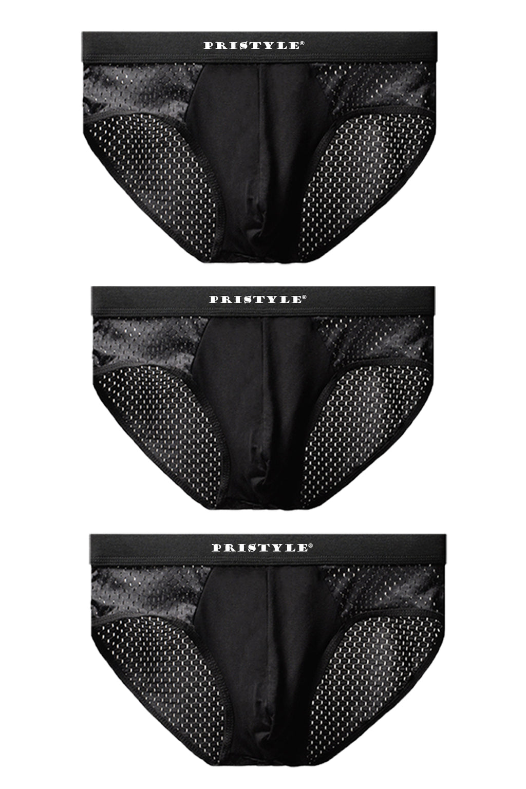 Set Lenjerie Respirabila, tip Chiloti, pentru Barbati sau Baieti, cu Uscare Rapida si Ventilare Puternica, Perfect pentr