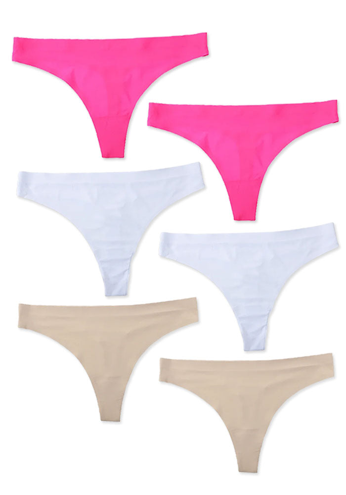 Chiloti de dama Premium tip Tanga, Satinati, Respirabili si Sexy, Fara Cusatura