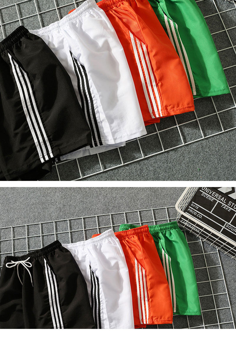 Pantaloni Scurti in Doua Straturi, Elastici si Respirabili, pentru Sala, Fitness sau Sport, Cu 3 Buzunare, Loc de Telefo
