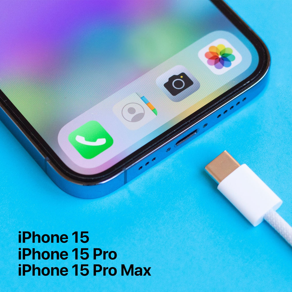 Incarcator Fast Charge USB - C Compatibil cu iPhone 15 / 15 Pro / 15 Pro Max, 20W, PriStyle®, Alb