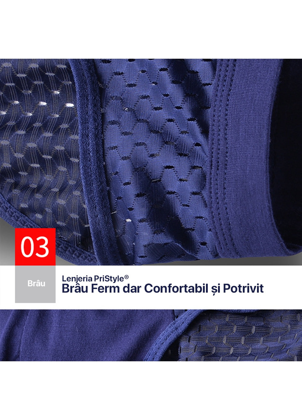 Set Lenjerie Respirabila, tip Chiloti, pentru Barbati sau Baieti, cu Uscare Rapida si Ventilare Puternica, Perfect pentr