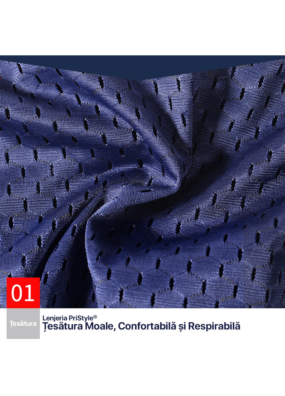 Set Lenjerie Respirabila, tip Chiloti, pentru Barbati sau Baieti, cu Uscare Rapida si Ventilare Puternica, Perfect pentr