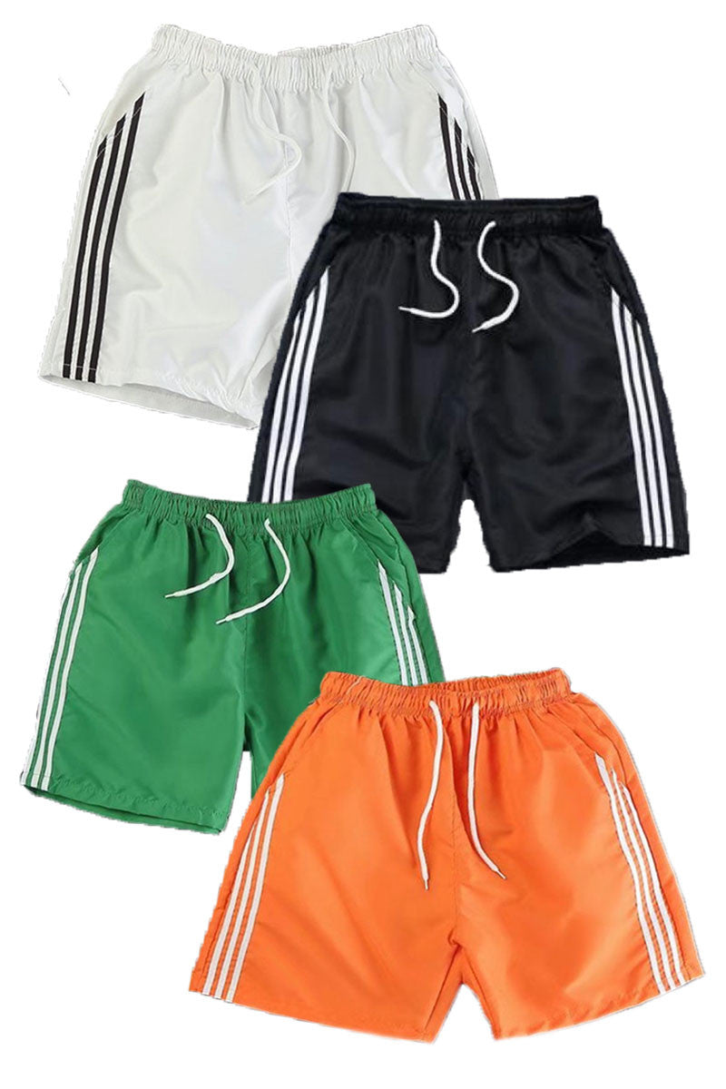 Pantaloni Scurti in Doua Straturi, Elastici si Respirabili, pentru Sala, Fitness sau Sport, Cu 3 Buzunare, Loc de Telefo