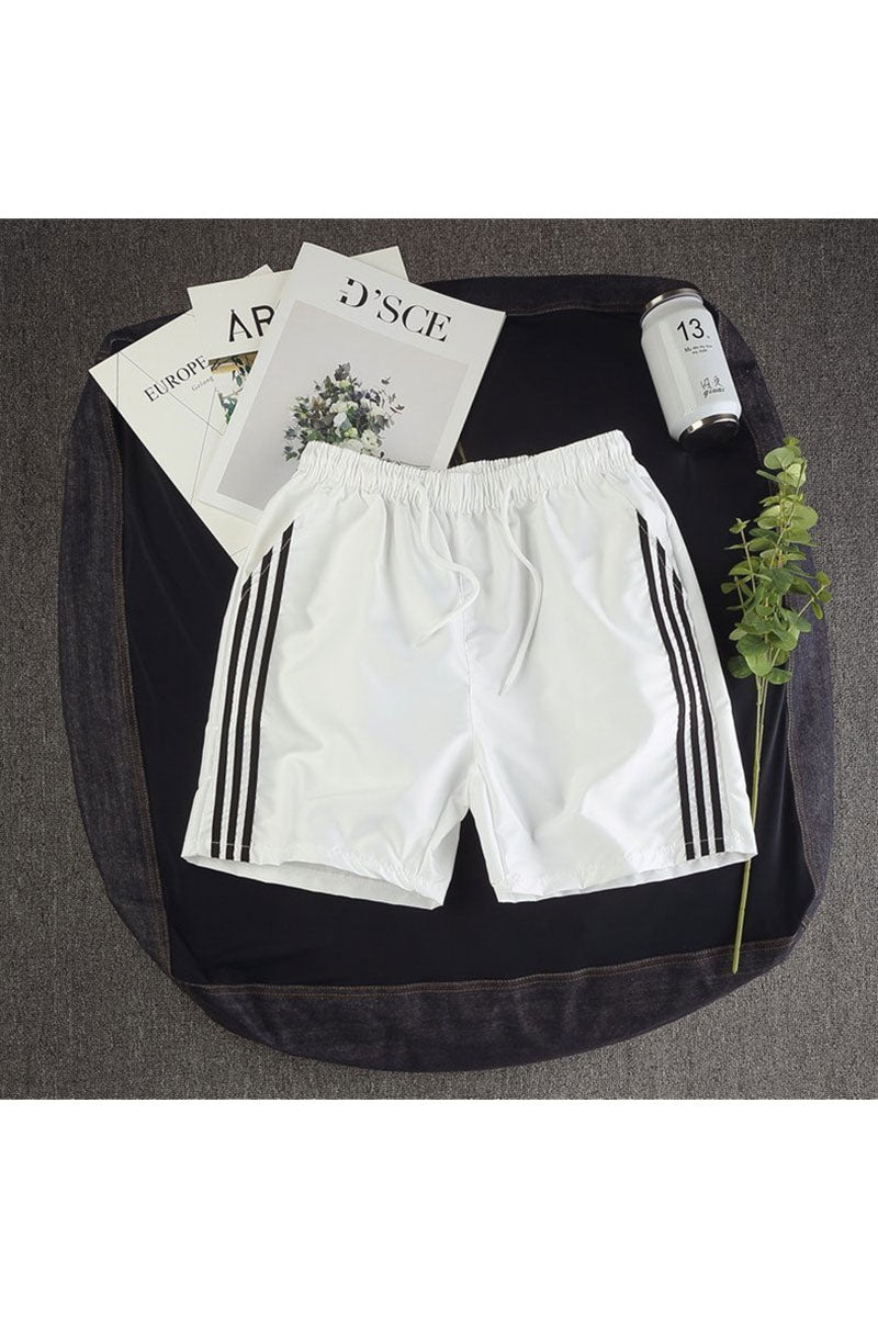 Pantaloni Scurti in Doua Straturi, Elastici si Respirabili, pentru Sala, Fitness sau Sport, Cu 3 Buzunare, Loc de Telefo