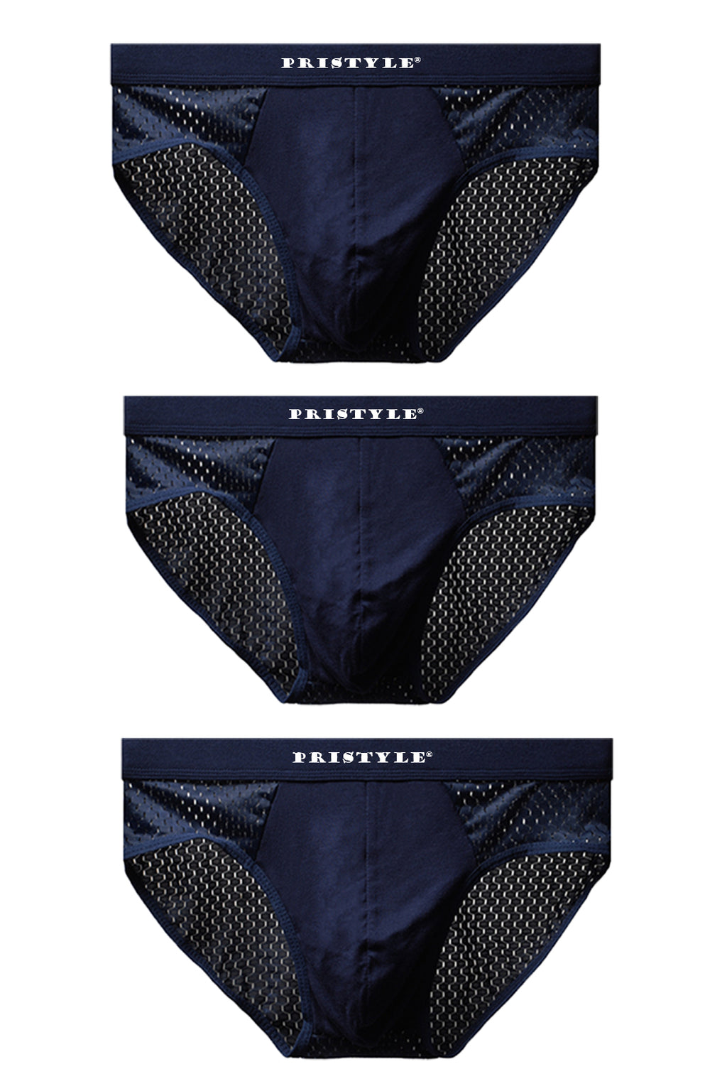 Set Lenjerie Respirabila, tip Chiloti, pentru Barbati sau Baieti, cu Uscare Rapida si Ventilare Puternica, Perfect pentr